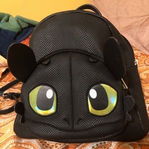 Hot Topic Toothless mini backpack